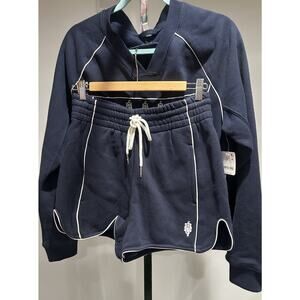 Free People Seeing Double Shorts And Top Set